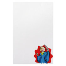 Proud Woman Graduate Stationery Paper