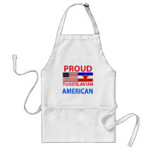 Proud Yugoslavian American Aprons