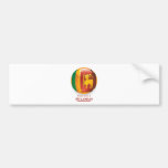 proude to be sri lankan. bumper sticker