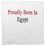 Proudly Born In Egypt Napkins