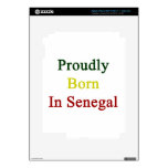 Proudly Born In Senegal Skin For Ipad 3