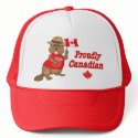 Proudly Canadian Beaver hats