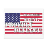Proudly Defiant 1 Post Cards