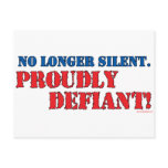 Proudly Defiant 2 Postcards
