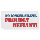 Proudly Defiant 2 Personalized Rack Card