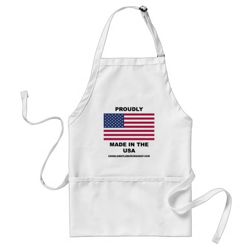 Proudly Made In The USA Aprons