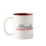 PROUDLY POLITICALLY INCORRECT COFFEE MUG