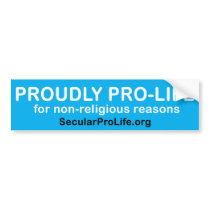 More Proudly Pro-Life Bumper Stickers Zazzle Bumperstickers gift ideas Proudly Pro-Life Bumper Stickers Zazzle Bumperstickers