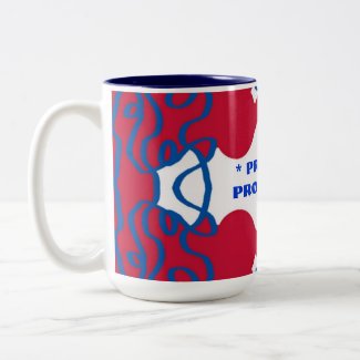 Proudly Progressive mug mug