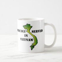 Proudly Served Vietnam mugs by booatha Proudly Served Vietnam mugs