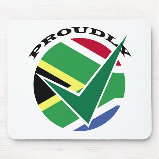 Proudly South African Mouse Pad Zazzle