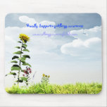 Proudly supporting Allergy awareness Mousepad