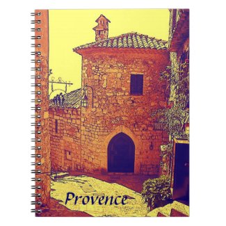 Provence memories notebook