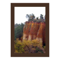 Provence Red Cliffs posters