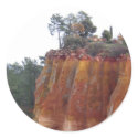 Provence Red Cliffs Sticker