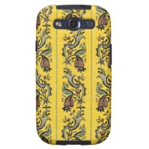 Provence South of France Golden Floral Products Galaxy SIII Covers