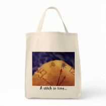 Proverb in Medieval Style, Acrylic Painting bags