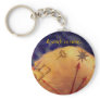 Proverb in Medieval Style, Acrylic Painting Keychains
