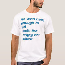 Proverb t-shirts by MidnightOil Proverb t-shirts