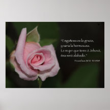 Proverbios 31:30 Cartel Poster
