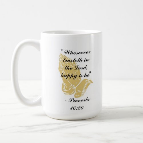 Proverbs 16:20 Mug mug