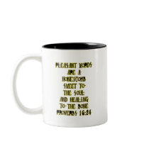 Proverbs 16:24 mug