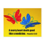 Proverbs 17:22 post card