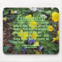 Proverbs 22:24-25 mousepads