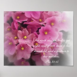 Proverbs 31 Collection ~ Pro 31:15 print