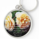Proverbs 31 Collection ~ Pro 31:22-23 keychain