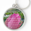 Proverbs 31 Collection ~ Pro 31:24-25 keychain