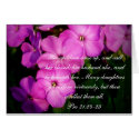 Proverbs 31 Collection ~ Pro 31:28-29 card