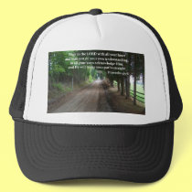 Proverbs 3:5-6 Christian Bible Verse Poster hats by tshirts4christians Proverbs 3:5-6 Christian Bible Verse Poster hats