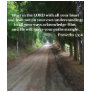 Proverbs 3:5-6 Christian Bible Verse Poster