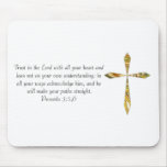 Proverbs 3:5-6 mousepad