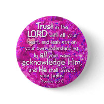 Proverbs 3:5-6 Trust in the Lord Pin