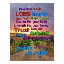 Proverbs 3:5-8 Long Path posters by word_clouds Proverbs 3:5-8 Long Path posters