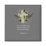 PROVERBS 3:5 Bible Verse magnets