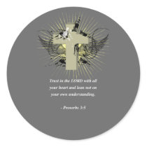 PROVERBS 3:5 Bible Verse stickers by Christianity PROVERBS 3:5 Bible Verse stickers