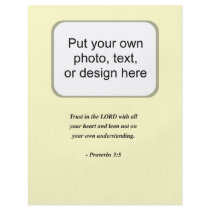 PROVERBS 3:5 FLYER DESIGN