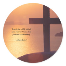 PROVERBS 3:5 stickers by Christianity PROVERBS 3:5 stickers