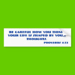 PROVERBS 4:23 Bible verse. bumper stickers
