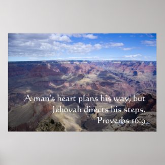 Proverbs 6:9 Poster print