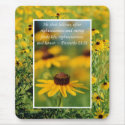 Proverbs Black-Eyed Susan Mousepad