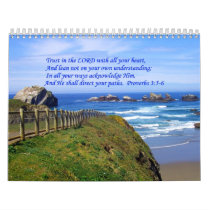 Proverbs Ocean Path Calendar