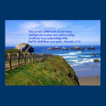 Proverbs Path by Ocean Print posters