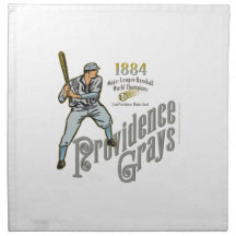 Providence Grays of Rhode Island Printed Napkins