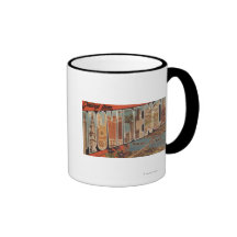 Providence, Rhode Island - Large Letter Scenes 2 Mug