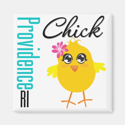 Providence RI Chick Fridge Magnet