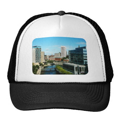 Providence RI Skyline Mesh Hat